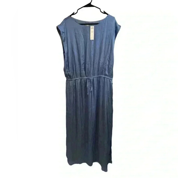 Chico’s Tie Waist Sleeveless Maxi Dress Size XL - Picture 1 of 5